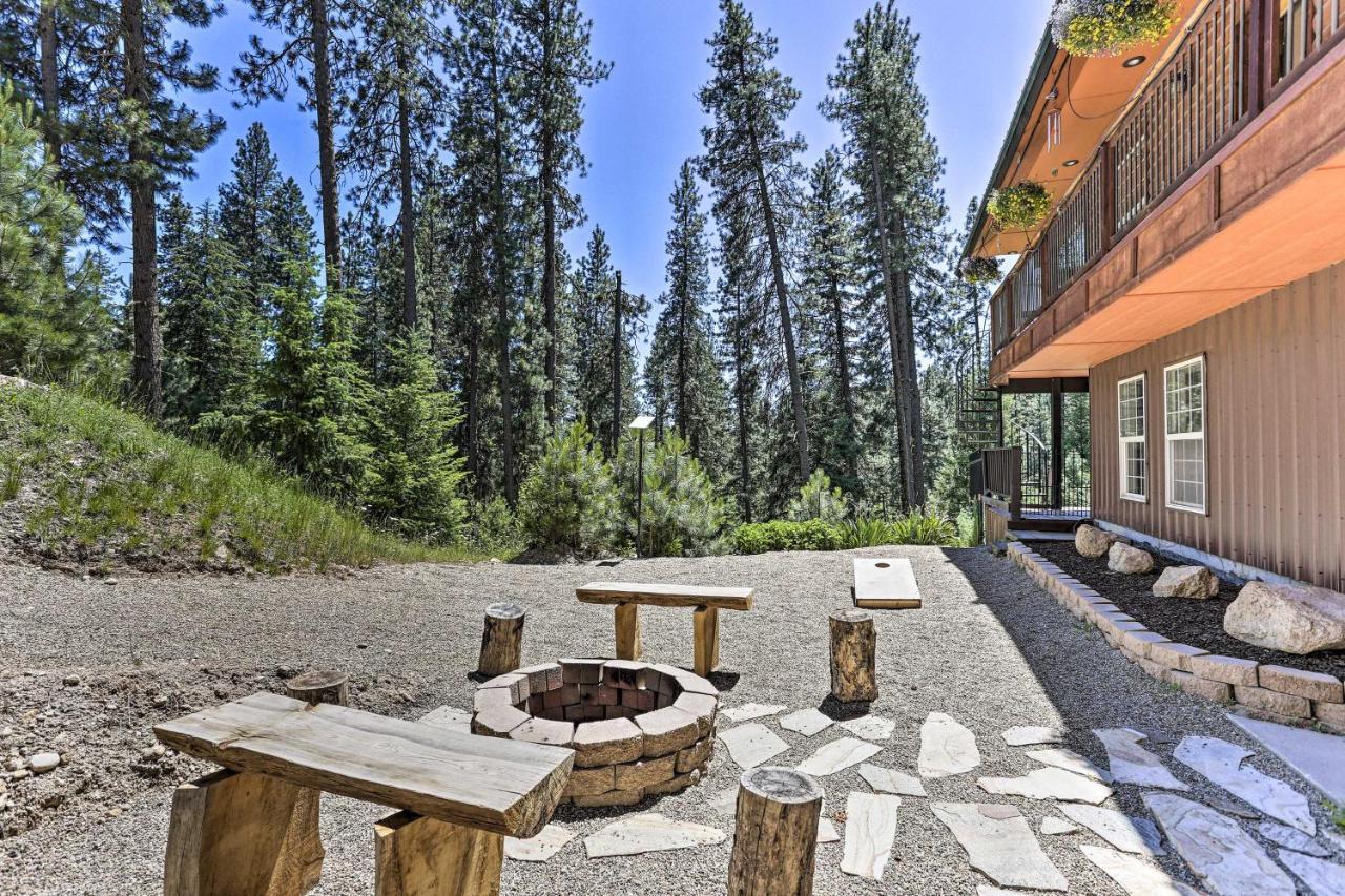 Updated Garden Valley Home With Fire Pit And Game Room Crouch Eksteriør bilde