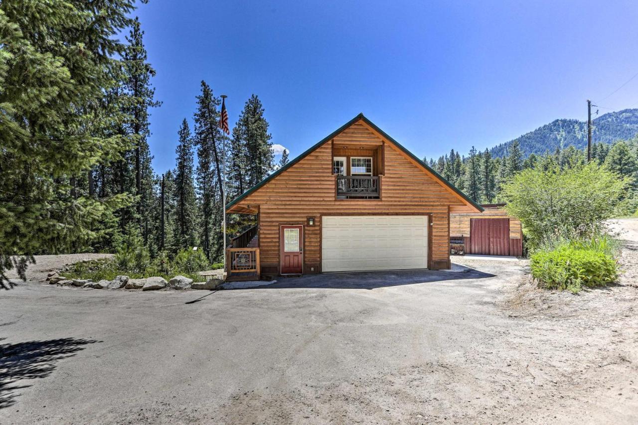 Updated Garden Valley Home With Fire Pit And Game Room Crouch Eksteriør bilde