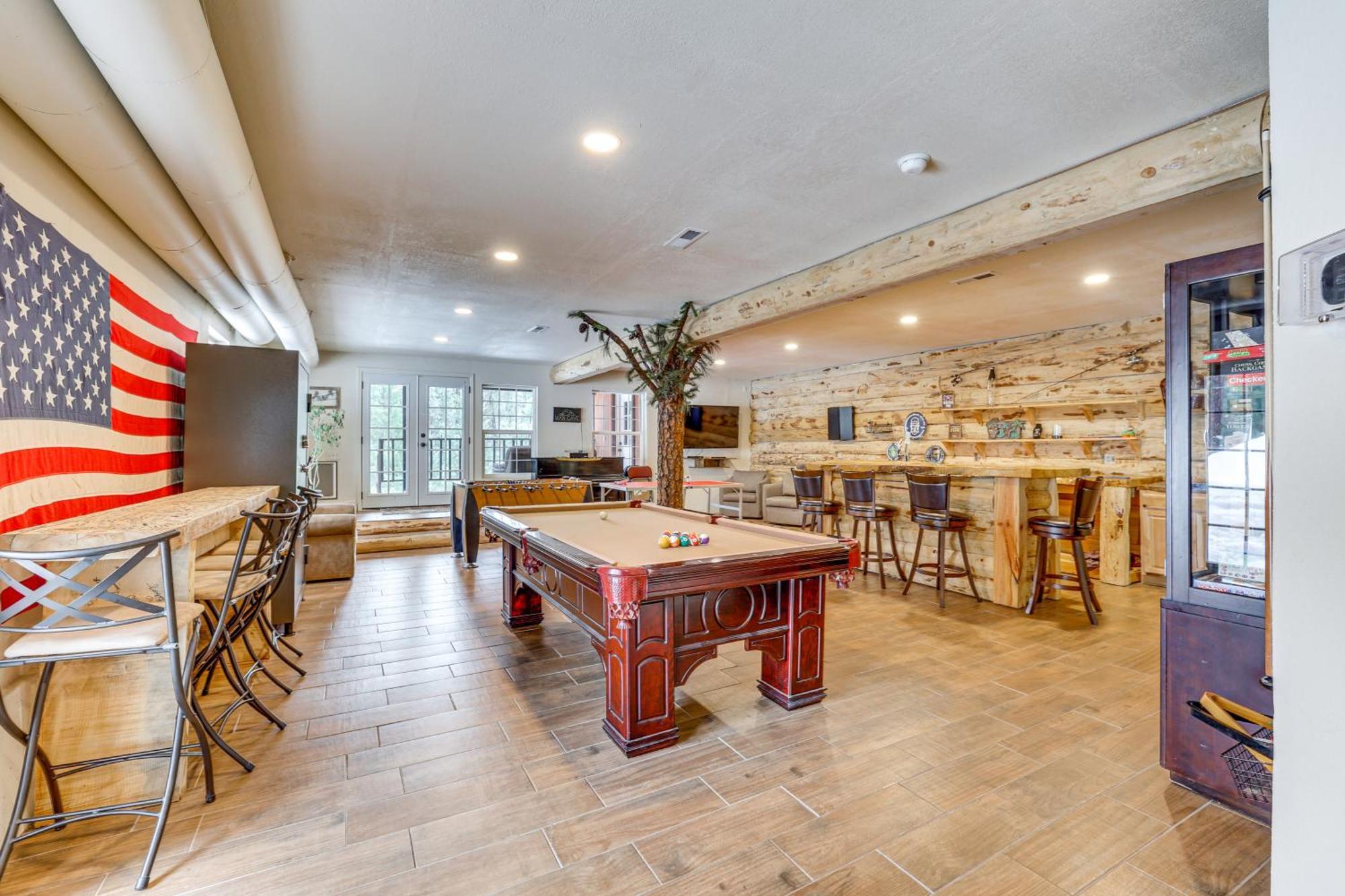 Updated Garden Valley Home With Fire Pit And Game Room Crouch Eksteriør bilde